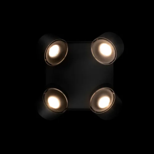 Спот с 4 лампами LED Case 10326 Black LOFT IT чёрный LED в стиле современный хай-тек квадратный фото 4