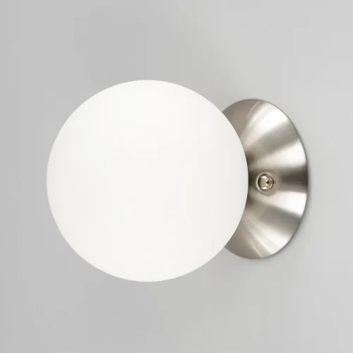 Светильник потолочный Томми CL102514 Citilux белый 1 лампа, основание матовое хром в стиле современный  фото 3
