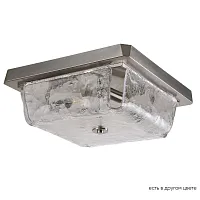 Светильник потолочный DAMIAN PL4 NICKEL Crystal Lux прозрачный 4 лампы, основание никель в стиле современный 