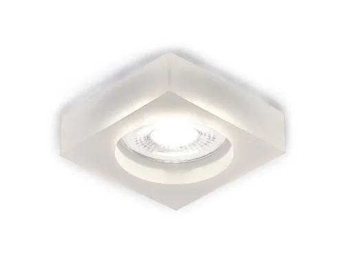 Светильник точечный S9171 W Ambrella light прозрачный 1 лампа, основание хром в стиле современный  фото 2