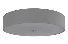 Люстра потолочная JEWEL PL700 GR Crystal Lux серая белая на 8 ламп, основание хром в стиле современный 