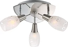 Спот с 3 лампами FLORITA 54984-3 GLOBO белый E14 в стиле современный 