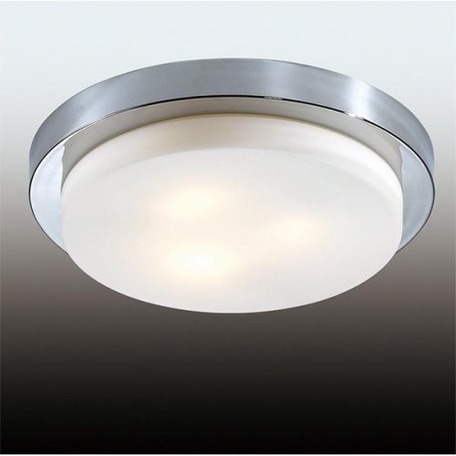 Светильник Для ванной HOLGER 2746/3C Odeon Light белый 3 лампы, основание хром в стиле современный для ванной 