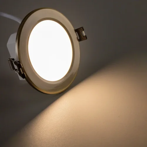 Светильник точечный LED Акви CLD008113V Citilux бронзовый 1 лампа, основание бронзовое в стиле современный круглый фото 7