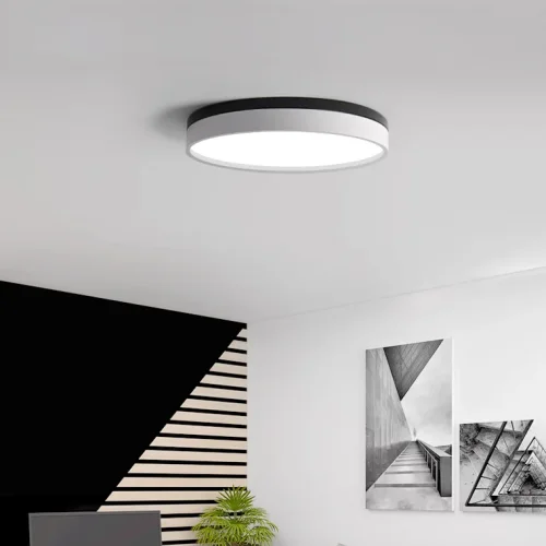 Светильник потолочный LED Kier 101707-26 ImperiumLoft белый 1 лампа, основание белое в стиле современный скандинавский  фото 6
