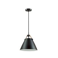 Светильник подвесной Darren 3722/1 Lumion чёрный 1 лампа, основание чёрное в стиле современный 