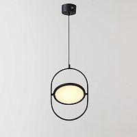 Светильник подвесной ARVET вертикальный Черный 140533-26 ImperiumLoft чёрный 1 лампа, основание чёрное в стиле современный лофт 