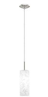 Светильник подвесной AMADORA 90047 Eglo белый 1 лампа, основание серое никель в стиле минимализм современный трубочки