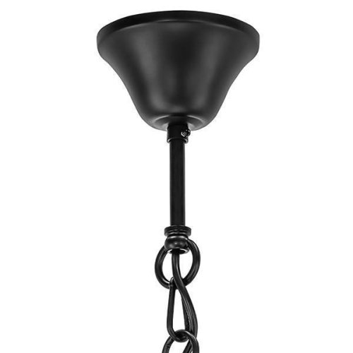 Люстра подвесная лофт Gabbia 732267 Lightstar чёрная без плафона на 6 ламп, основание чёрное в стиле лофт современный  фото 2