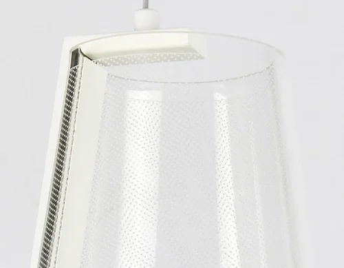 Светильник подвесной LED с пультом Acrylica Original AK4112 Ambrella light белый 1 лампа, основание белое в стиле современный хай-тек с пультом фото 5