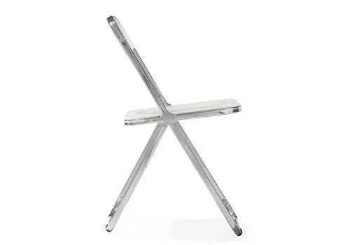 Пластиковый стул Fold складной white 15749 Woodville, /, ножки/металл/хром, размеры - ***** фото 4