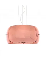 Светильник подвесной Nano LDP 6018-500 R.GD Lumina Deco розовый 6 ламп, основание розовое в стиле современный 