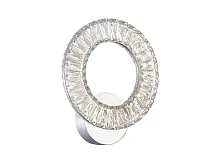 Бра LED 8247/A Newport прозрачный 1 лампа, основание хром в стиле американский современный классический кольца