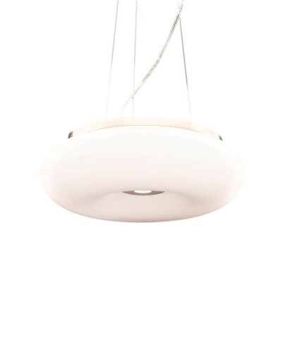 Светильник подвесной Biante LDP 1104-480 Lumina Deco белый 4 лампы, основание серебряное в стиле современный 