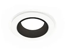 Светильник точечный XC6512002 Ambrella light белый 1 лампа, основание чёрное в стиле хай-тек современный 