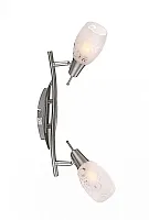Спот С 2 лампами FLORITA 54984-2 Globo белый E14 в стиле современный 