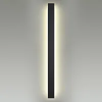 Бра LED Fibi 4379/29WL Odeon Light чёрный 1 лампа, основание чёрное в стиле хай-тек отражённый свет