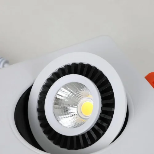 Светильник точечный LED Cardine 2417-1U Favourite белый 1 лампа, основание белое в стиле современный  фото 3