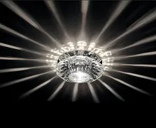 Светильник точечный Bomo 004512-G9 Lightstar прозрачный 1 лампа, основание серое хром в стиле современный 