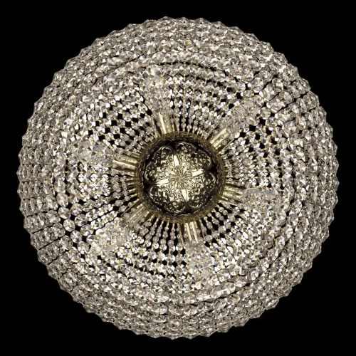 Люстра потолочная хрустальная 19111/H2/45IV Ni Bohemia Ivele Crystal прозрачная на 8 ламп, основание никель в стиле классический sp фото 2