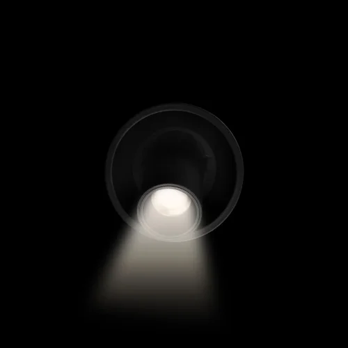 Светильник точечный LED Lens 10322/A Black LOFT IT чёрный 1 лампа, основание чёрное в стиле современный хай-тек круглый фото 4