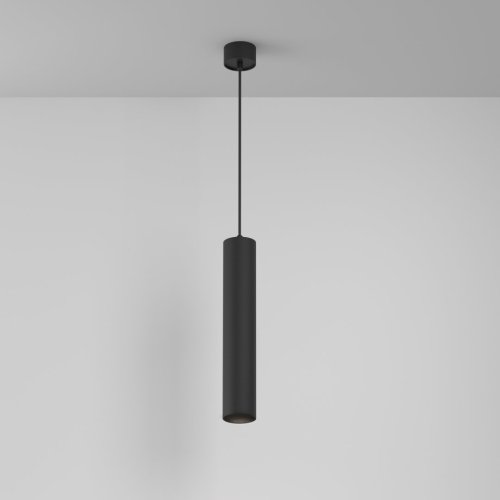 Светильник подвесной Artisan P082PL-GU10-B Maytoni чёрный 1 , основание чёрное в стиле современный хай-тек  фото 3