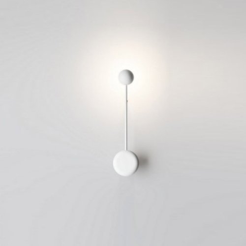 Бра Pin Wall Light C White 212749-22 ImperiumLoft белый на 2 лампы, основание белое в стиле лофт винтаж  фото 12