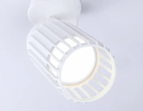 Спот с 1 лампой TN51677 Ambrella light белый GU10 в стиле хай-тек современный  фото 7