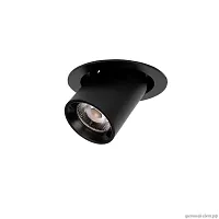 Светильник точечный LED Apex 10327/C Black LOFT IT чёрный 1 лампа, основание чёрное в стиле современный хай-тек круглый трубочки