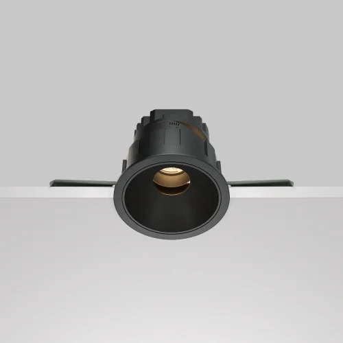 Светильник точечный LED Wise DL057-10W3K-B Maytoni чёрный 1 лампа, основание чёрное в стиле современный хай-тек  фото 5