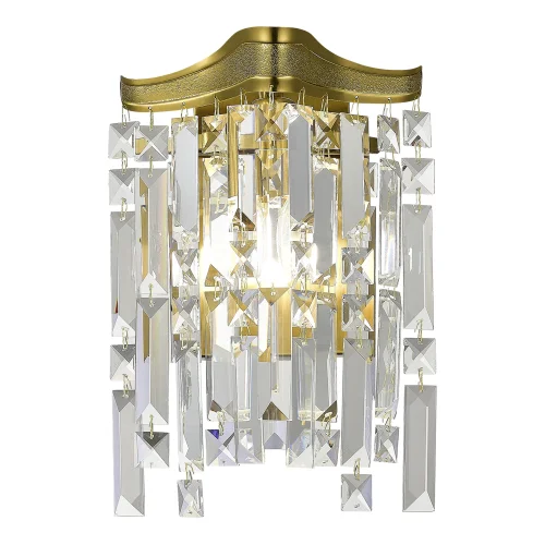 Бра Ofelia SL1659.301.01 ST-Luce прозрачный на 1 лампа, основание латунь в стиле классический 