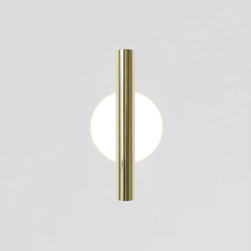 Бра LED Theorema MOD288WL-L5G3K Maytoni золотой белый на 1 лампа, основание золотое в стиле современный 