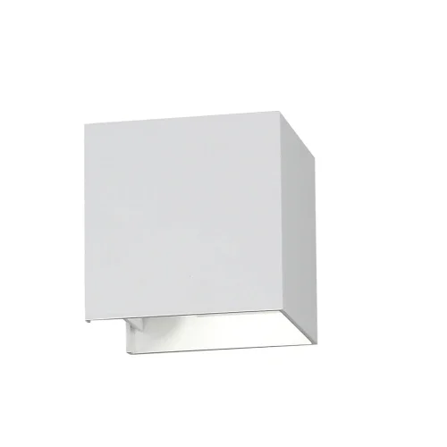 Настенный светильник LED Staffa SL560.501.02 ST-Luce уличный IP54 белый 2 лампы, плафон белый в стиле хай-тек LED фото 3