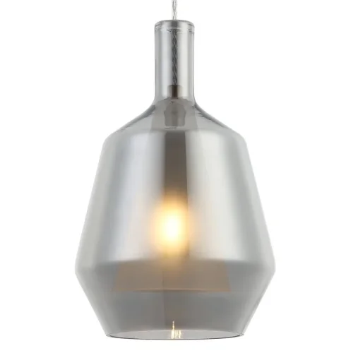 Светильник подвесной Еladin 2154/62/01P Stilfort серый 1 лампа, основание бронзовое в стиле современный  фото 2