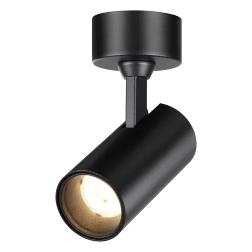 Спот с 1 лампой LED Selene 359228 Novotech чёрный LED в стиле современный хай-тек  фото 3