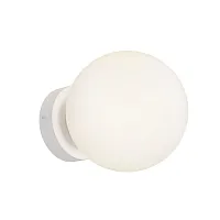 Бра Basic form MOD321WL-01W Maytoni белый 1 лампа, основание белое в стиле современный 
