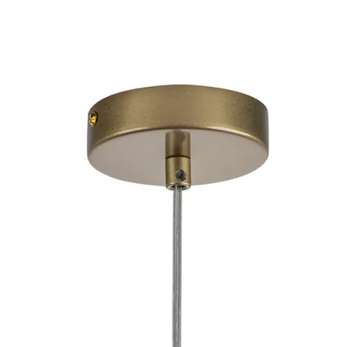 Светильник подвесной Ramo 690013 Lightstar прозрачный 1 лампа, основание матовое золото в стиле современный  фото 2