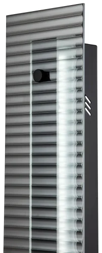 Бра LED с пультом Lucen 4007/02/01W Stilfort чёрный серый на 1 лампа, основание чёрное в стиле современный хай-тек с пультом фото 4