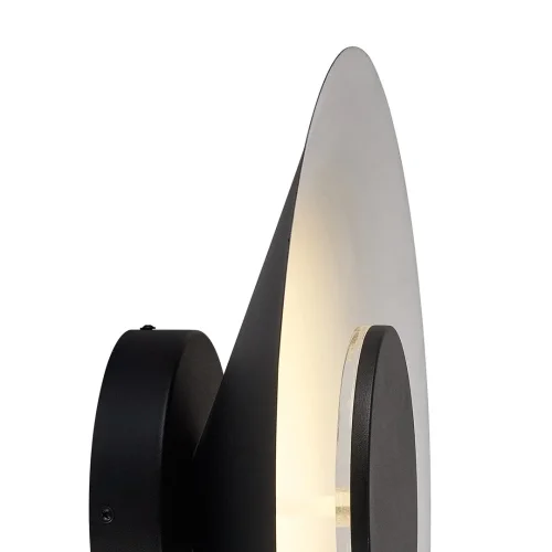 Бра LED Orion 8128 Mantra белый на 1 лампа, основание чёрное в стиле современный лофт хай-тек  фото 3