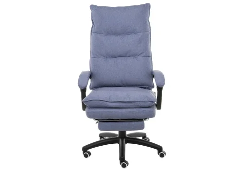 Компьютерное кресло Rapid голубое 11638 Woodville, голубой/ткань, ножки/пластик/чёрный, размеры - *580***680*750 фото 2