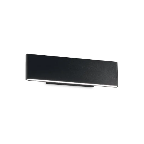 Бра LED DESK AP2 NERO Ideal Lux чёрный на 1 лампа, основание чёрное в стиле современный 