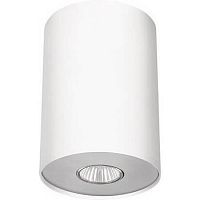 Светильник накладной Point White 6002-NW Nowodvorski белый 1 лампа, основание белое в стиле современный круглый