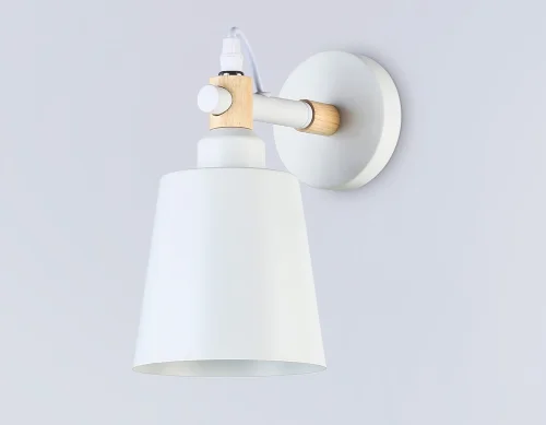 Бра TR82212 Ambrella light белый на 1 лампа, основание белое в стиле скандинавский  фото 4