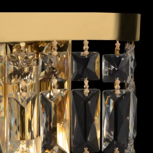 Бра Dune DIA005WL-02G Maytoni прозрачный на 2 лампы, основание золотое в стиле современный классический  фото 3