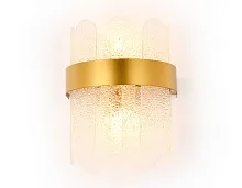 Бра Traditional TR5339 Ambrella light прозрачный 2 лампы, основание золотое в стиле классический 