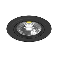 Светильник точечный Intero 111 i91707 Lightstar чёрный 1 лампа, основание чёрное в стиле хай-тек 