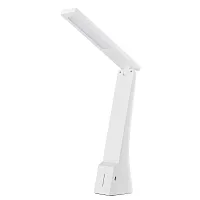 Настольная лампа LED LA SECA 97044 Eglo белая 1 лампа, основание белое металл в стиле современный 