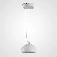 Светильник подвесной MARBLE 2 101776-26 ImperiumLoft белый 1 лампа, основание белое в стиле современный 
