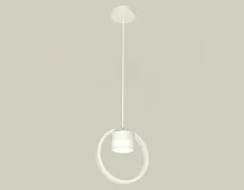 Светильник подвесной XB9101154 Ambrella light белый 1 лампа, основание белое в стиле хай-тек модерн 