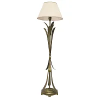 Торшер напольный  Antigue 783711 Lightstar  бежевый 1 лампа, основание бронзовое в стиле арт-деко
